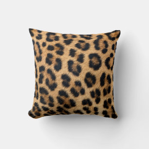 Leopard skin struktur kudde