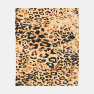 Leopard skin struktur, leopard mönster fleecefilt