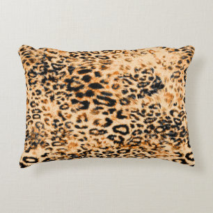 Leopard skin struktur, leopard mönster prydnadskudde