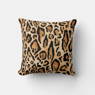 Leopard Skin: Timless Seamless Mönster Kudde
