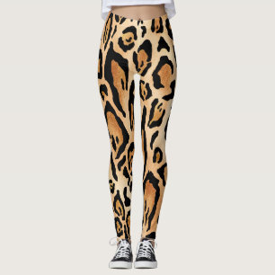 Leopard Skin: Timless Seamless Mönster Leggings
