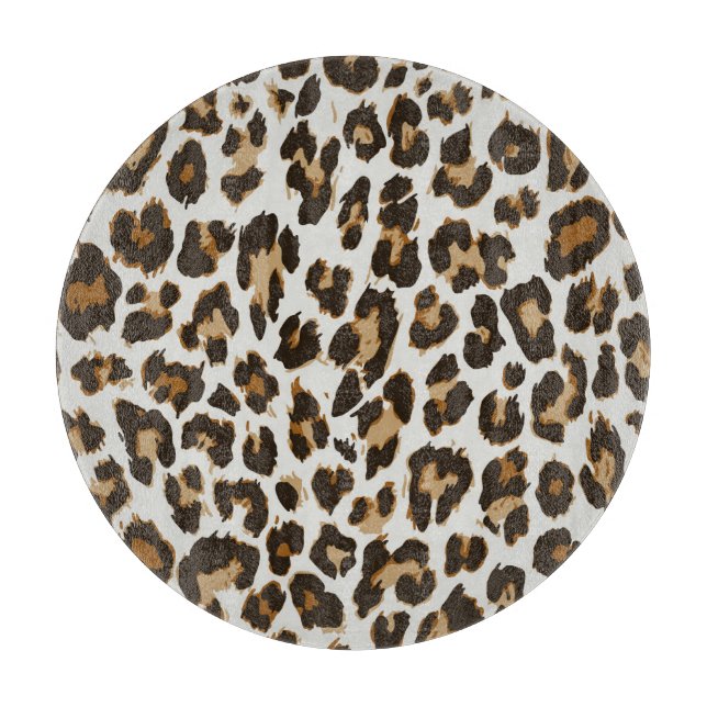 Leopard Skin: Vintage Seamless Struktur (Framsidan)