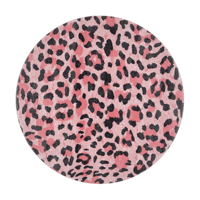 Leopard-skinn: vintage sömlös struktur (Framsidan)