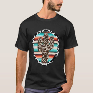 Leopard Skriv ut leopard T T Shirt