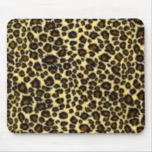 Leopard Skriv ut musknapp Musmatta