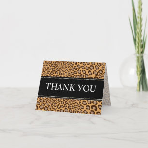 Leopard Skriv ut/natura/Tack-kort Tack Kort