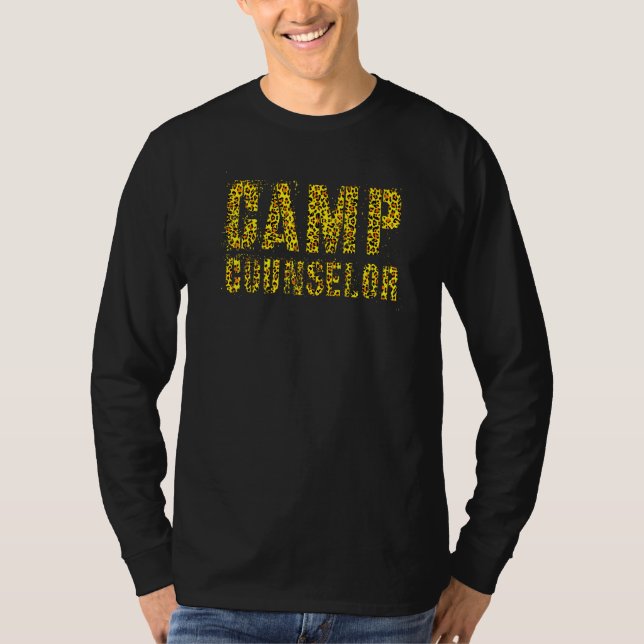 Leopard Skriv ut sommarlärare Instru T Shirt (Framsida)