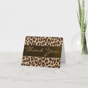Leopard Skriv ut tackkort