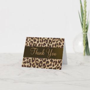 Leopard Skriv ut tackkort