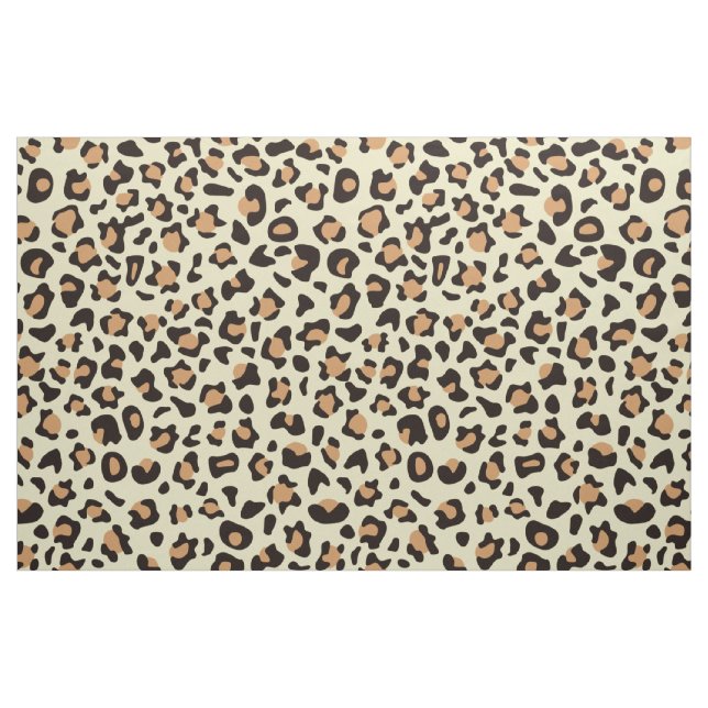 Leopard Skriv ut Tyg (Fat Quarter)