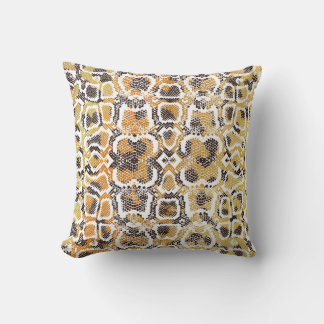 Leopard Snake Animal Print Struktur Kudde