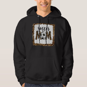 Leopard Soccer Mamma Cute Mamma Life Soccer Game D Hoodie