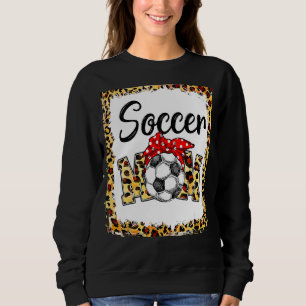 Leopard Soccer Mamma Cute Mamma Life Soccer Game D T Shirt