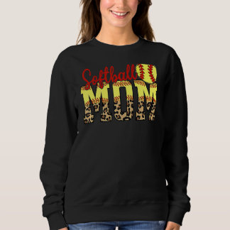 Leopard Softball Mamma Game Day Mor's Day 2022 T Shirt