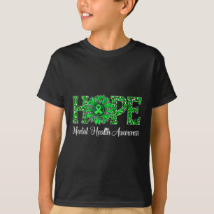 Leopard Solros Hope Mental Health Awareness Gre T Shirt