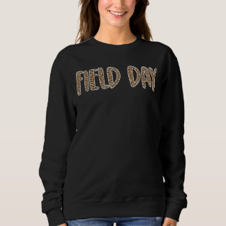 Leopard-spelen i Fält för lärare Kid i fält-dagen T Shirt