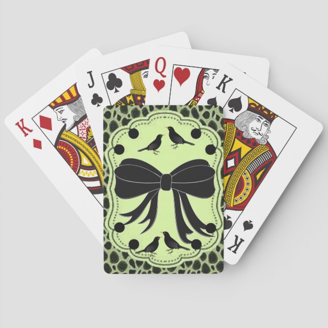 Leopard Spelkort Deck (Baksidan)