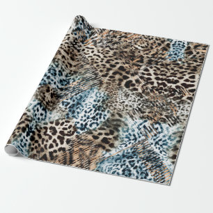Leopard Spots Animal Print Mönster Presentpapper