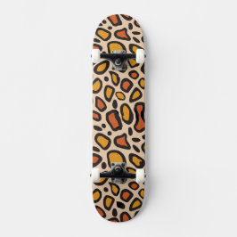 Leopard Spots Mini Skateboard Bräda 18,5 Cm