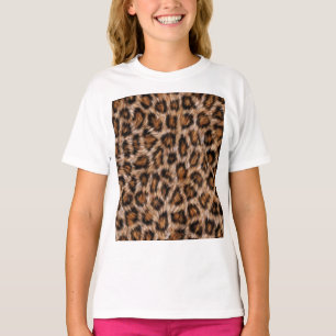Leopard Spots Päls Jaguar Animal Cat skin Mönste T Shirt