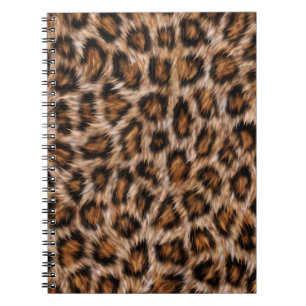 Leopard Spots Päls Jaguar Animal Cat skin Mönster. Anteckningsbok