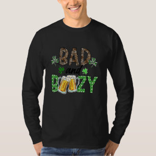 Leopard St Patrick's Day Dålig Och Berusad Öl Drin T Shirt
