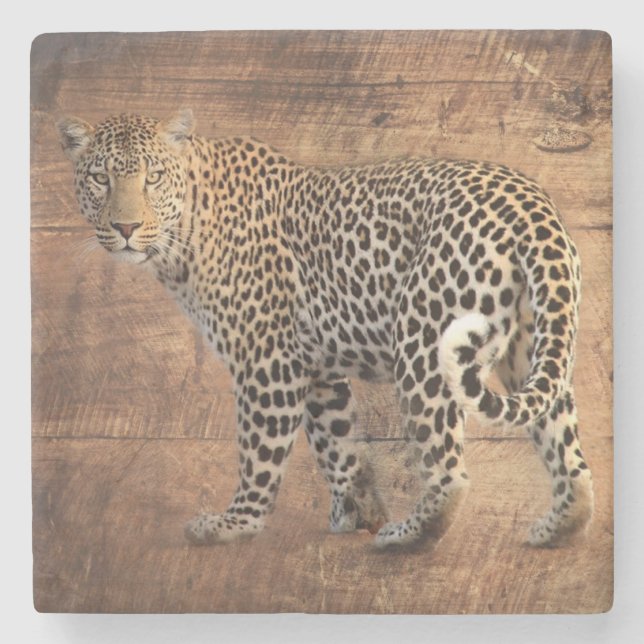 Leopard Stenunderlägg (Framsidan)