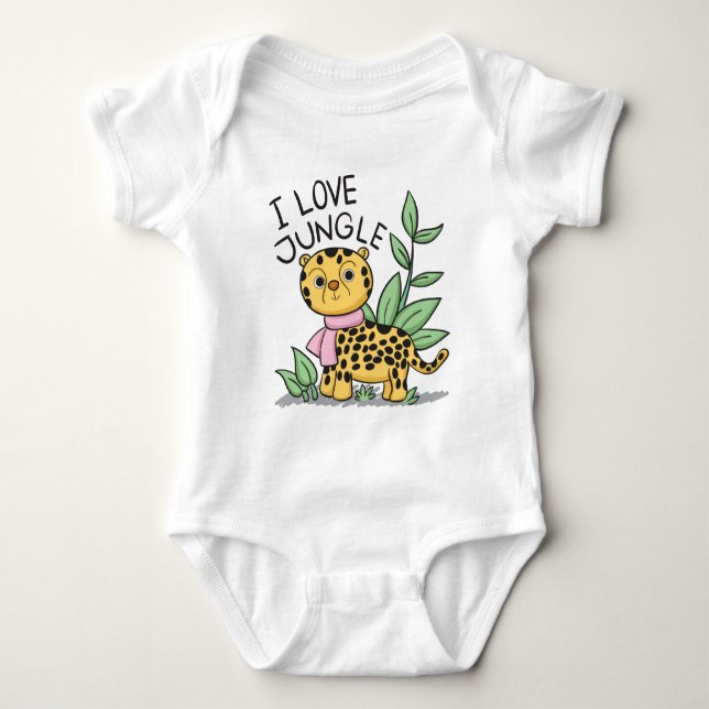 Leopard T Shirt (Framsida)