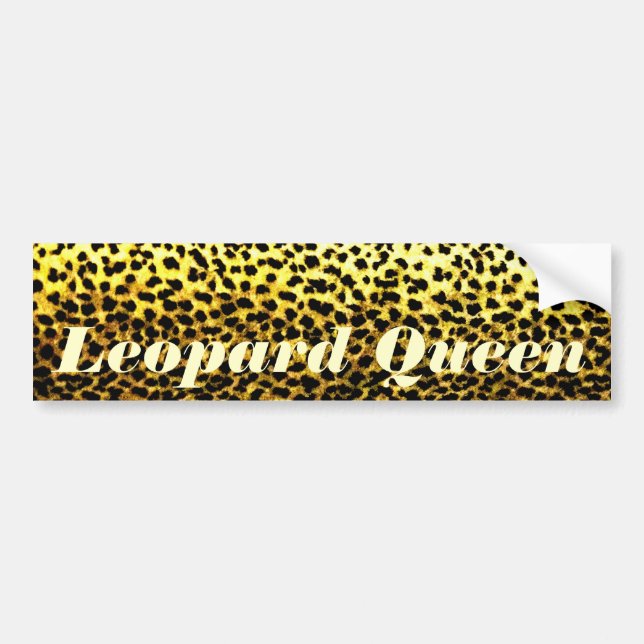 Leopard Tapet Bildekal (Framsidan)