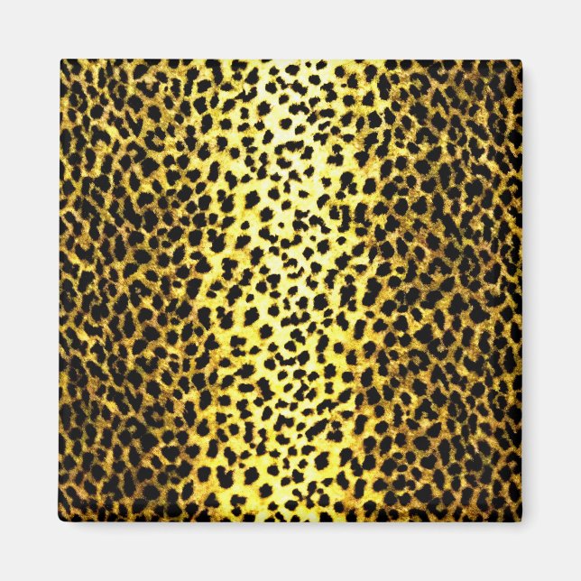 Leopard Tapet Magnet (Framsidan)