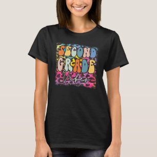 Leopard Tie Dye 2:a klassens vibbar tillbaka till T Shirt