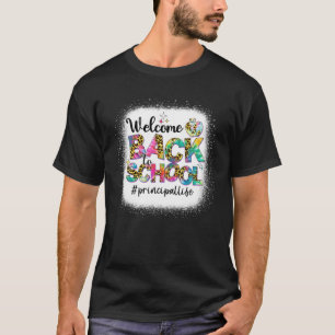 Leopard Tie Dye Välkommen Back to school 2022 Prin T Shirt