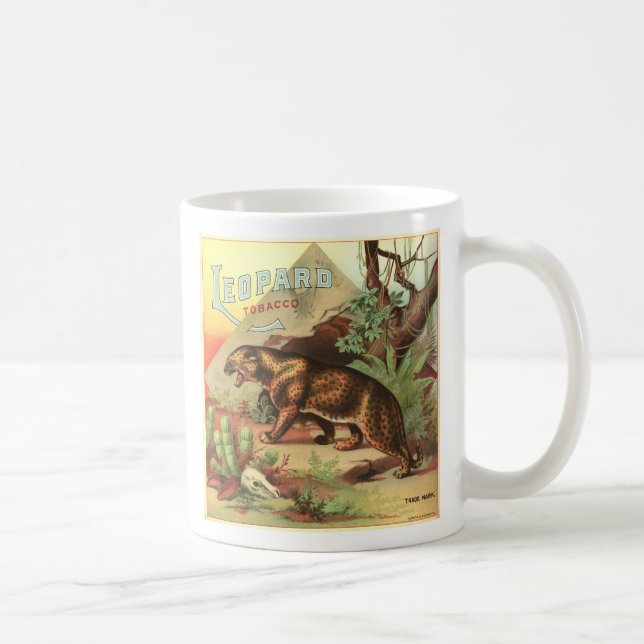 Leopard Tobacco 1900 Kaffemugg (Höger)