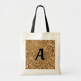 LEOPARD Tote Bag Tygkasse