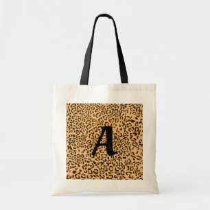 LEOPARD Tote Bag Tygkasse