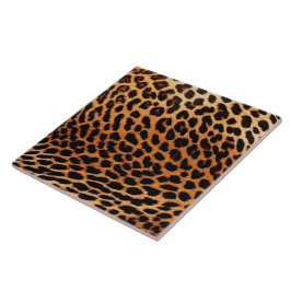 Leopard Trendig Cat Animal Print Collection Kakelplatta