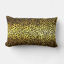 Leopard Tryck Tapet Lumbarkudde