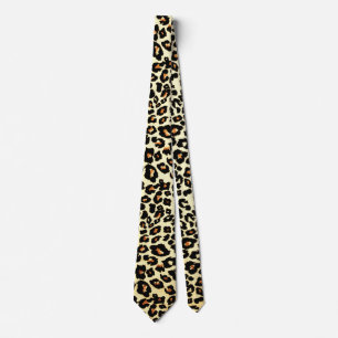 Leopard Tryckt Rolig Slip Slips