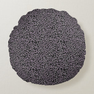 Leopard Tryckt Rund Kudd Kudde
