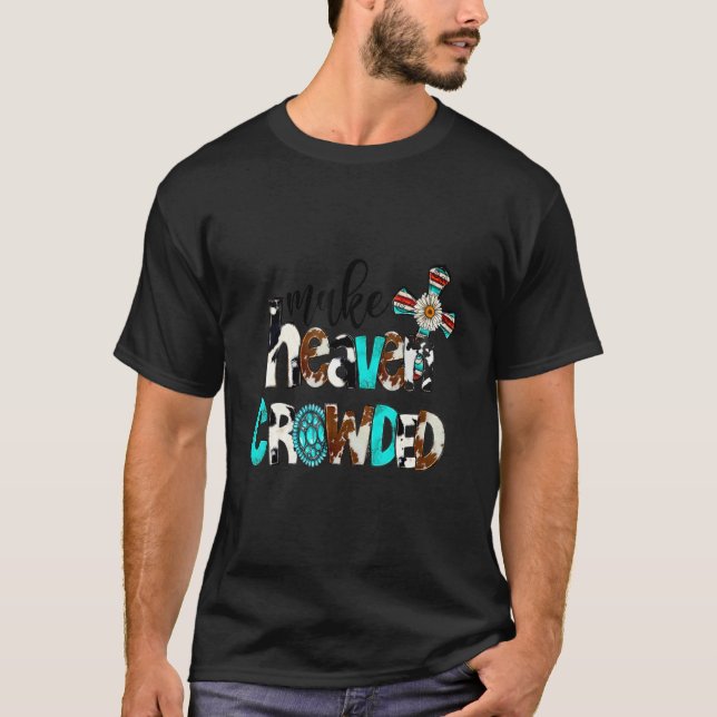 Leopard Turcos Gör heaven Crowded Bible Verse T Shirt (Framsida)