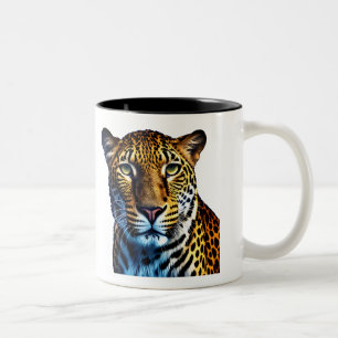Leopard Två-Tonad Mugg