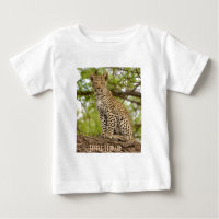 Leopard Unge på Limb, Baby T-Shirt