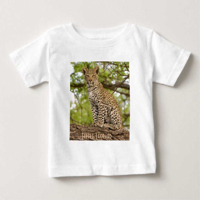 Leopard Unge på Limb, Baby T-Shirt (Framsida)