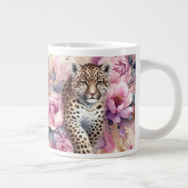 Leopard Unge & Ro Jumbo Mugg