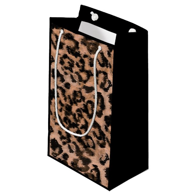 Leopard - utskrivet djuravtryck (Framsidan Vinklad)