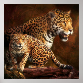 LEOPARD "VILD NIGHT" POSTER