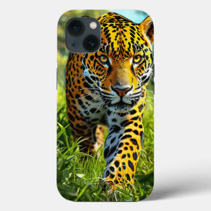 Leopard Vilda Djurtryck Estetisk Safari Stil