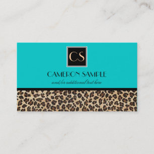 Leopard Visitkort