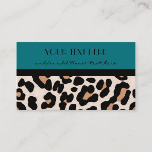 Leopard Visitkort