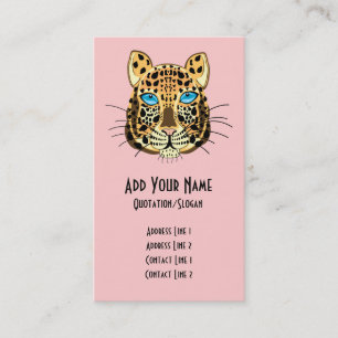 Leopard Visitkort